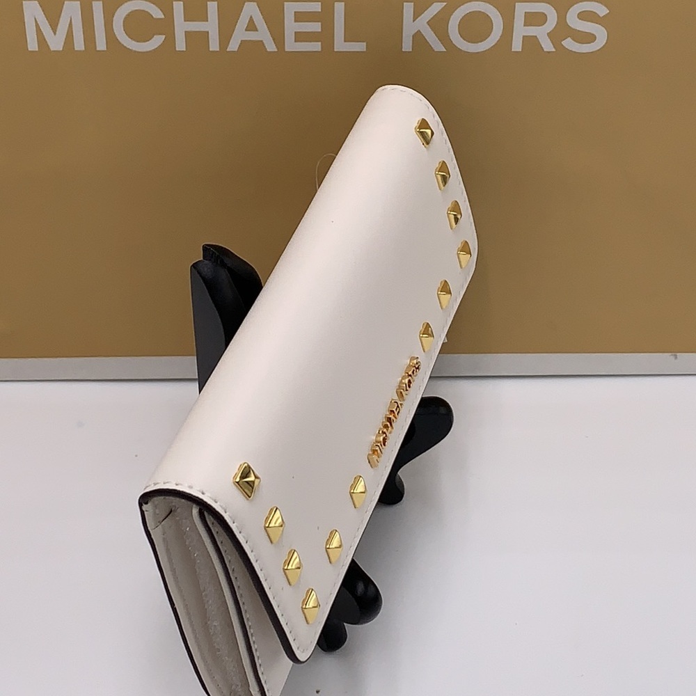 MICHAEL KORS JET SET TRAVEL LADY
LARGE TRIFOLD NON-VEGAN LEATHER
WALLET - Picture 8 of 15